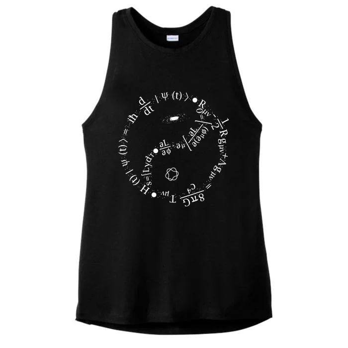 Mechanics Formula Theory Maths Ladies Tri-Blend Wicking Tank