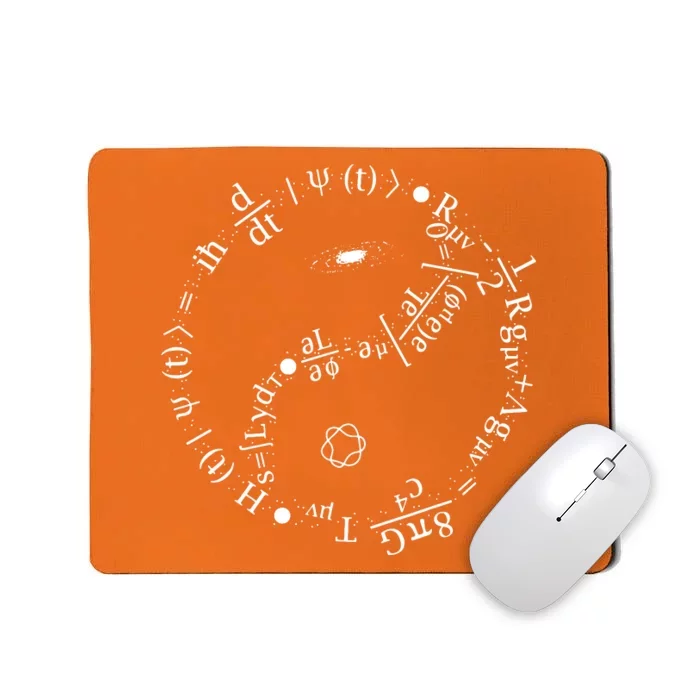 Mechanics Formula Theory Maths Mousepad