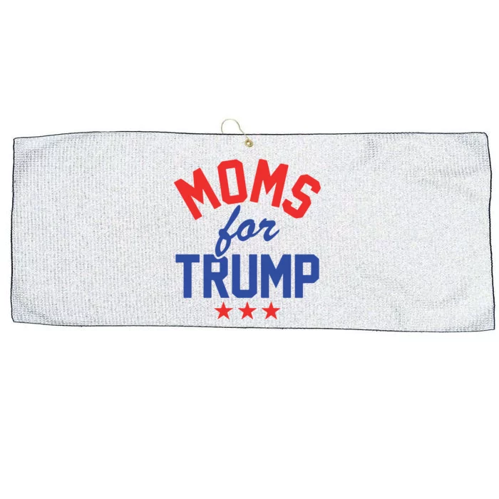 Moms For Trump 2024 Large Microfiber Waffle Golf Towel