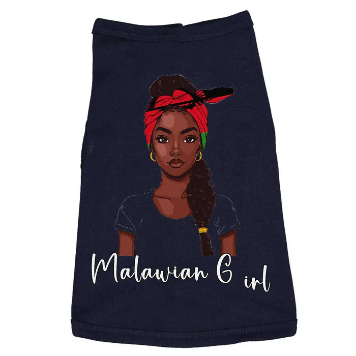 Malawian Flag Uniform Souvenirs Products Woman Malawi Doggie Tank