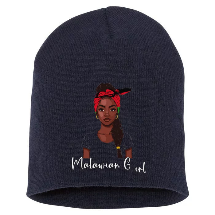 Malawian Flag Uniform Souvenirs Products Woman Malawi Short Acrylic Beanie