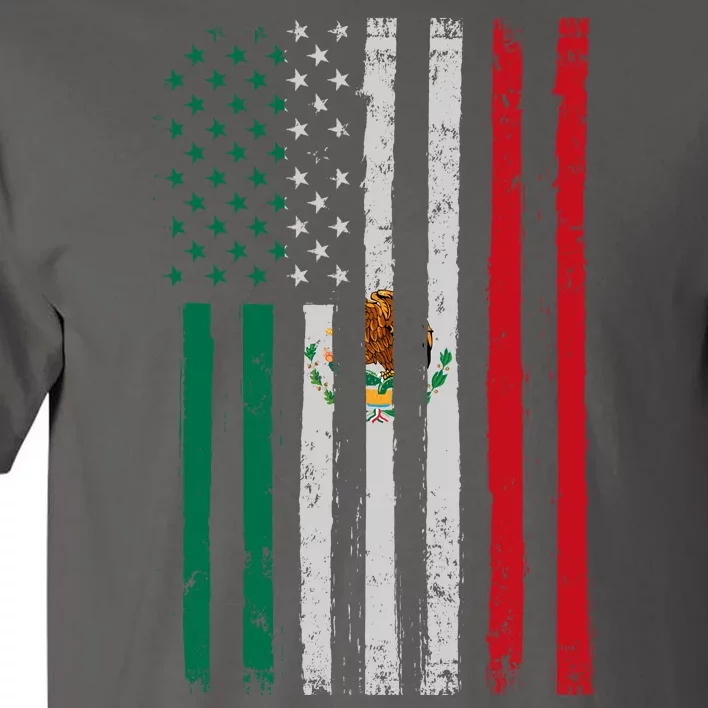 Mexico Flag USA American Mexican Independence Day Tall T-Shirt