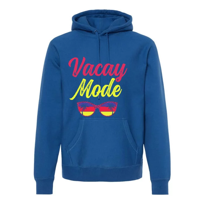 Matching Family Vacation Beach Summer Trip Vacay Mode Gift Premium Hoodie