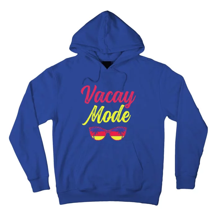 Matching Family Vacation Beach Summer Trip Vacay Mode Gift Tall Hoodie