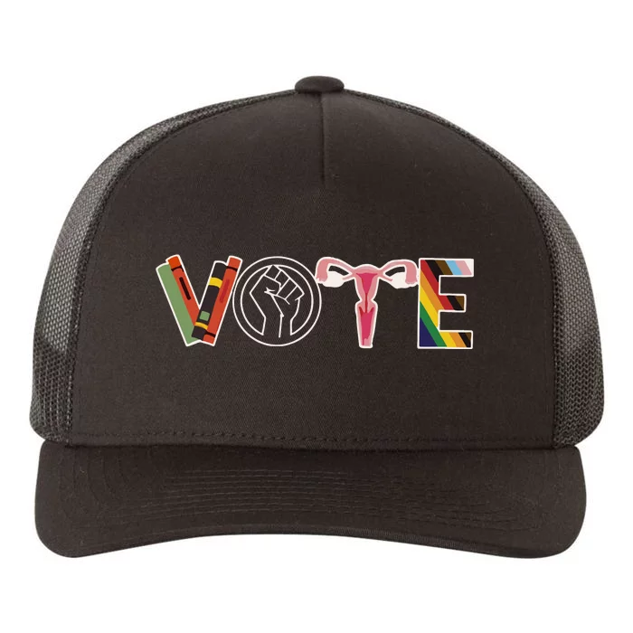 Michelle Fresh Votes Blue Yupoong Adult 5-Panel Trucker Hat