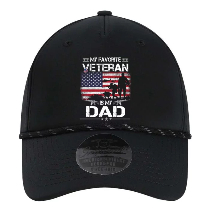 My Favorite Veteran Is My Dad Gift Flag Father Veterans Day Funny Gift Performance The Dyno Cap