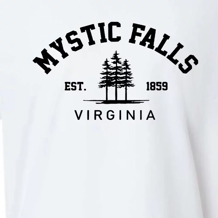 Mystic Falls Virginia Salvatore Stefan Damon Vampire Fan Gift Sueded Cloud Jersey T-Shirt