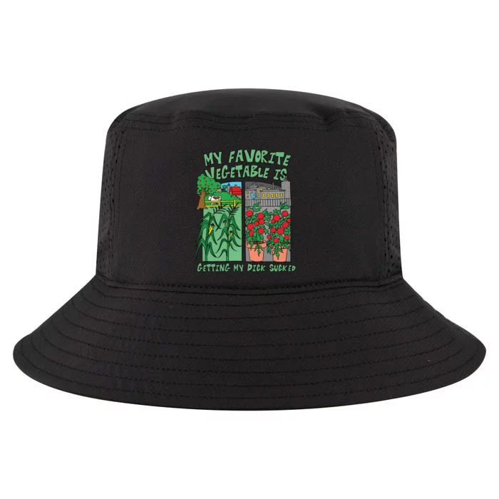 My Favorite Vegetable Is Getting My Dick Sucked Cool Comfort Performance Bucket Hat