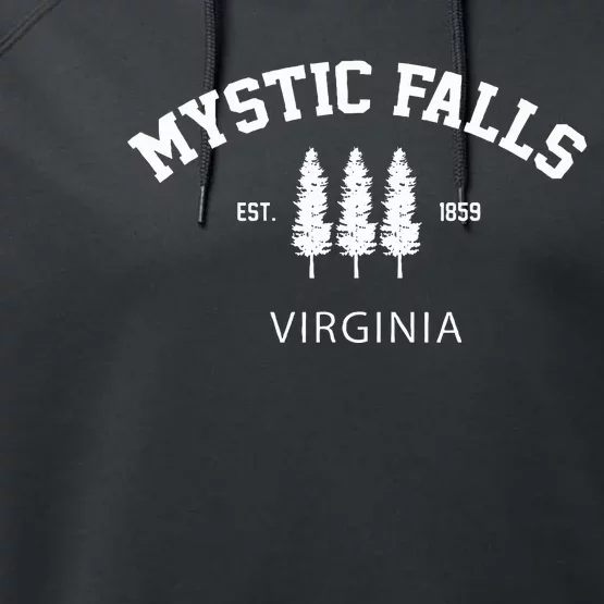 Mystic Falls Virginia Performance Fleece Hoodie