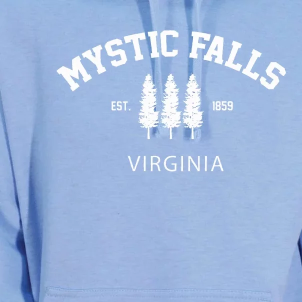 Mystic Falls Virginia Unisex Surf Hoodie