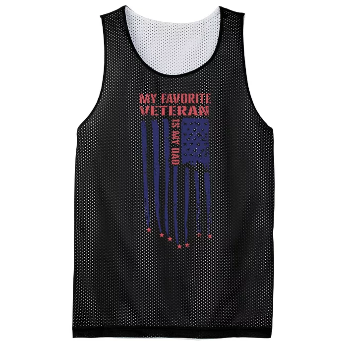 My Favorite Veteran Veterans Day T Mesh Reversible Basketball Jersey Tank