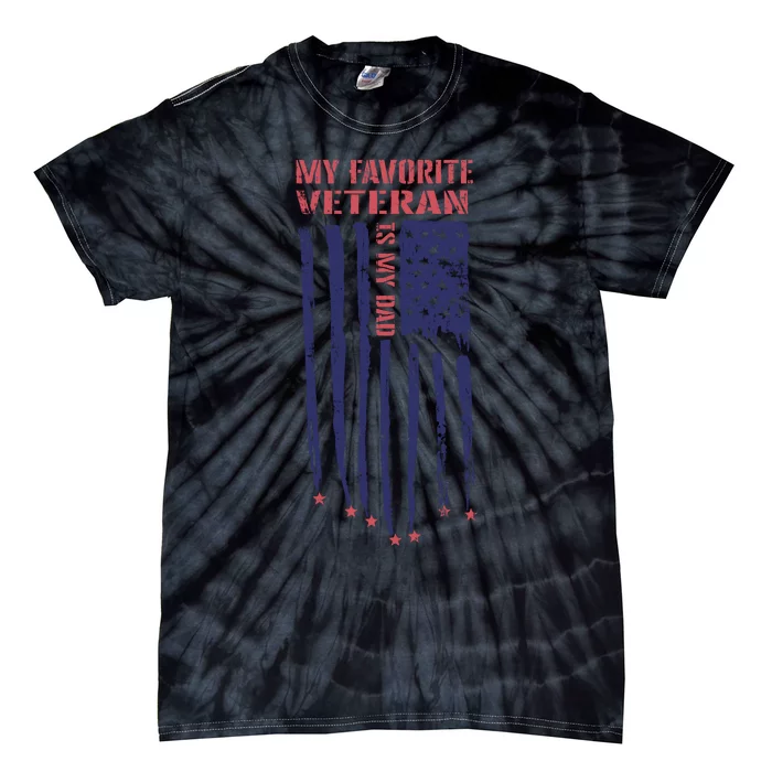 My Favorite Veteran Veterans Day T Tie-Dye T-Shirt