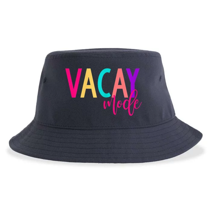 Matching Family Vacation Shirts | Vacay Mode Summer Shirt Sustainable Bucket Hat