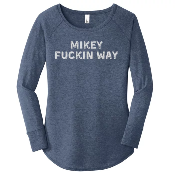 Mikey Fuckin Way Women's Perfect Tri Tunic Long Sleeve Shirt