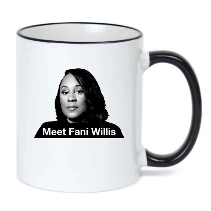 Meet Fani Willis Black Color Changing Mug