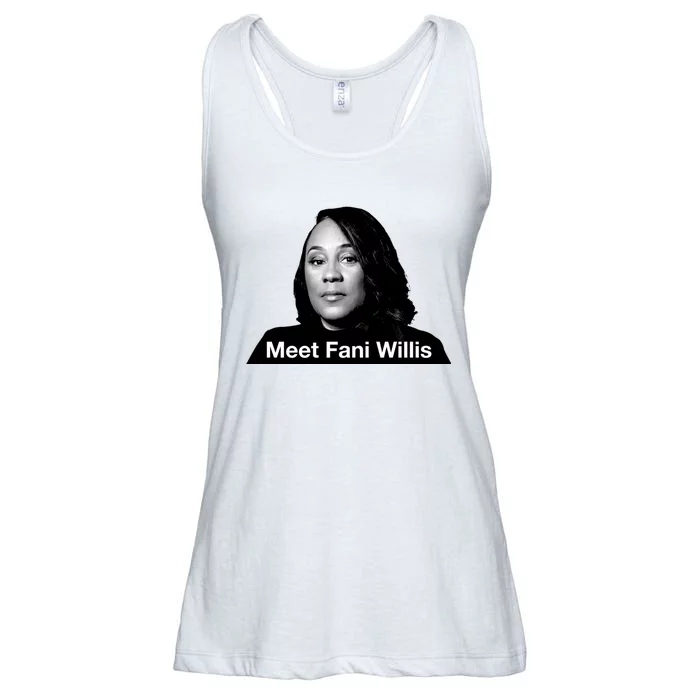 Meet Fani Willis Ladies Essential Flowy Tank