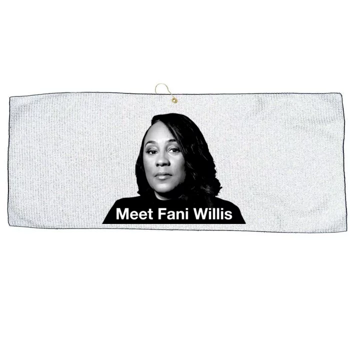 Meet Fani Willis Large Microfiber Waffle Golf Towel