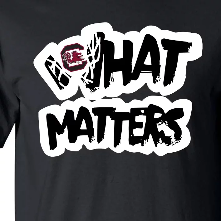 Milaysia Fulwiley Wearing South Carolina What Matters Tall T-Shirt