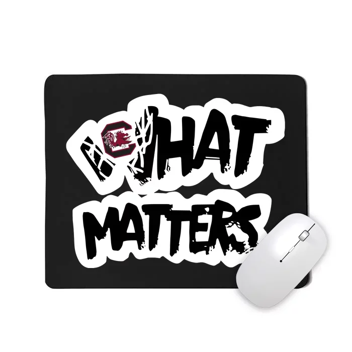 Milaysia Fulwiley Wearing South Carolina What Matters Mousepad