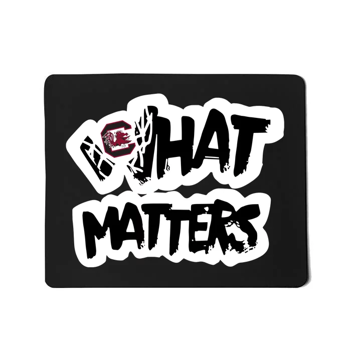 Milaysia Fulwiley Wearing South Carolina What Matters Mousepad