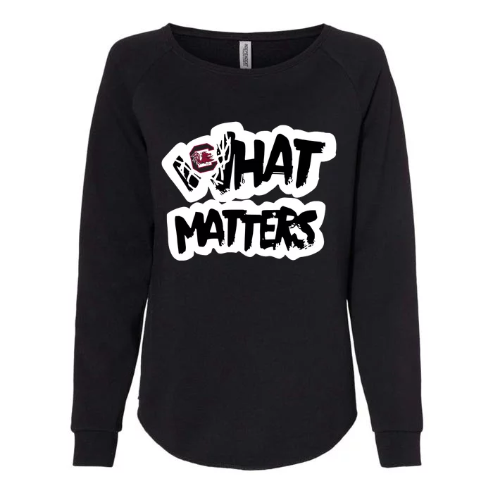 Milaysia Fulwiley Wearing South Carolina What Matters Womens California Wash Sweatshirt