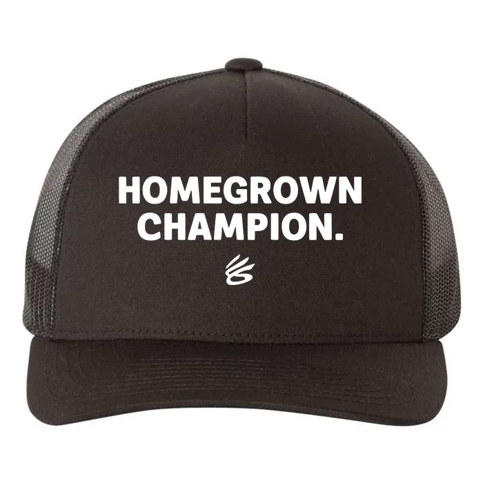 Milaysia Fulwiley Wearing Homegrown Champion Yupoong Adult 5-Panel Trucker Hat