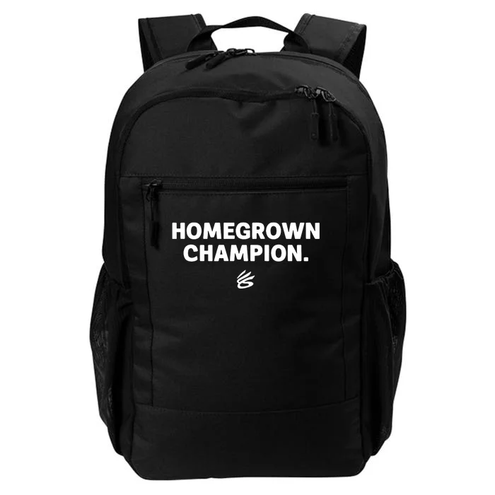 Milaysia Fulwiley Wearing Homegrown Champion Daily Commute Backpack