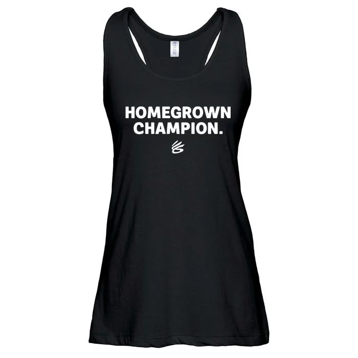 Milaysia Fulwiley Wearing Homegrown Champion Ladies Essential Flowy Tank