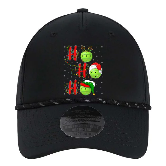 Matching Family Xmas Santa Ho Ho Ho Pickleball Christmas Gift Performance The Dyno Cap