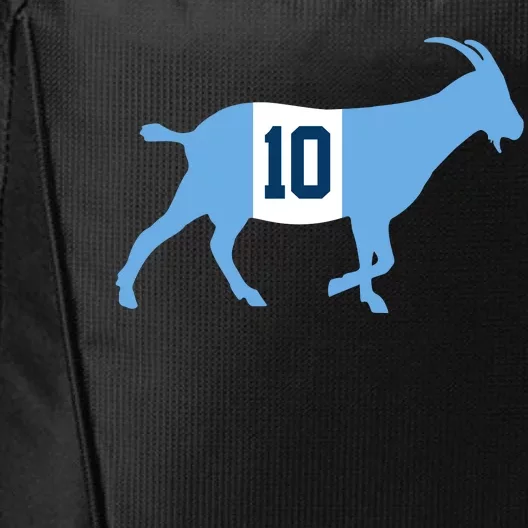 Messi Goat #10 Argentina Soccer City Backpack