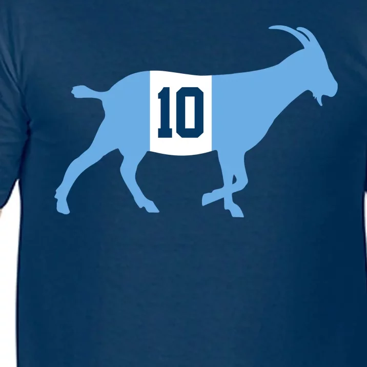 Messi Goat #10 Argentina Soccer Comfort Colors T-Shirt