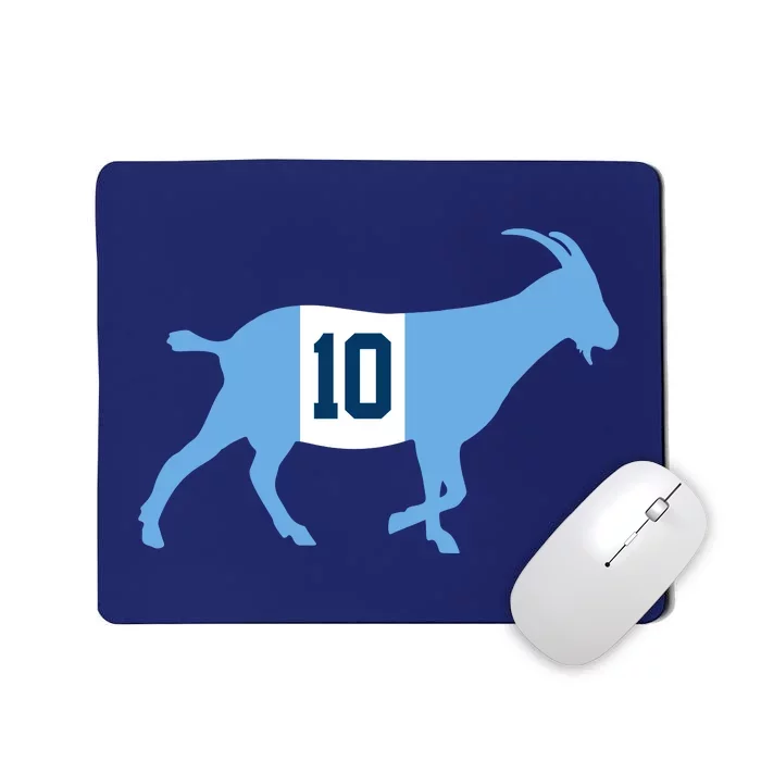 Messi Goat #10 Argentina Soccer Mousepad