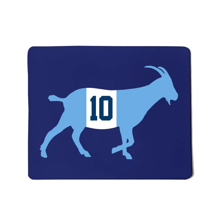 Messi Goat #10 Argentina Soccer Mousepad