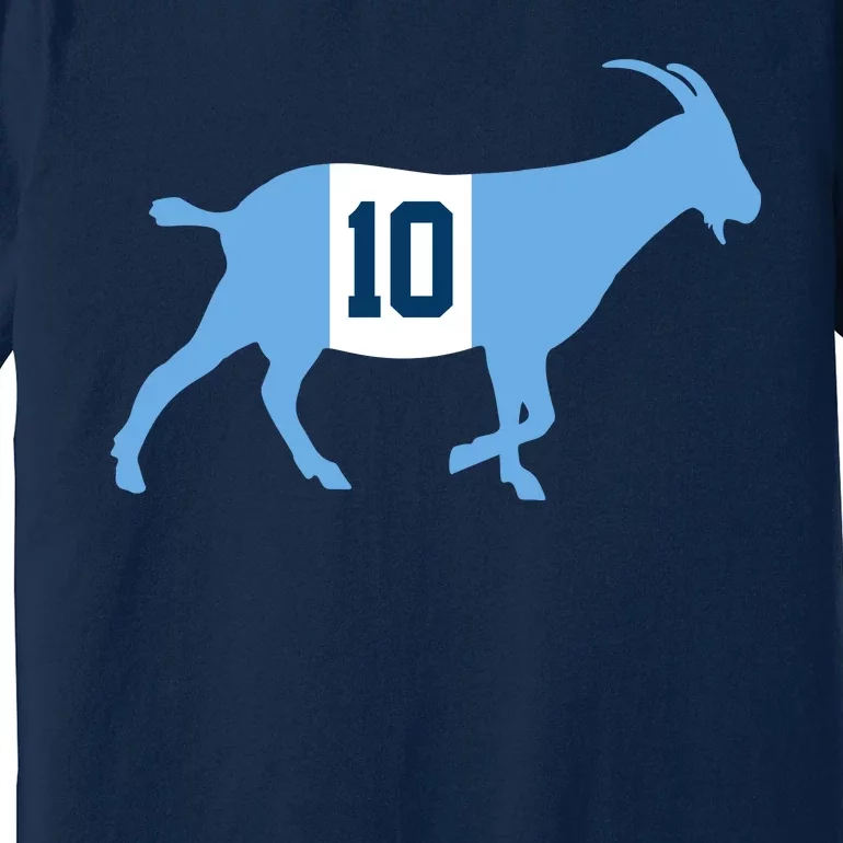 Messi Goat #10 Argentina Soccer Premium T-Shirt