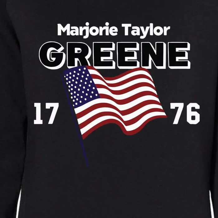 Marjorie Greene 1776 Usa Womens California Wash Sweatshirt