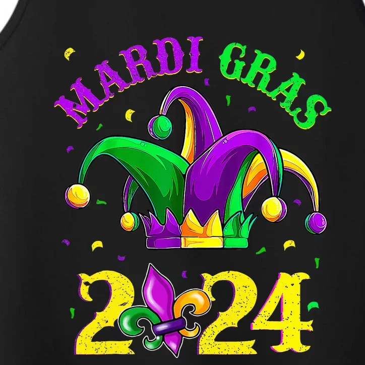 Mardi Gras 2024 Jester Costume Performance Tank