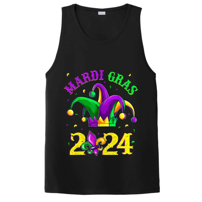 Mardi Gras 2024 Jester Costume Performance Tank