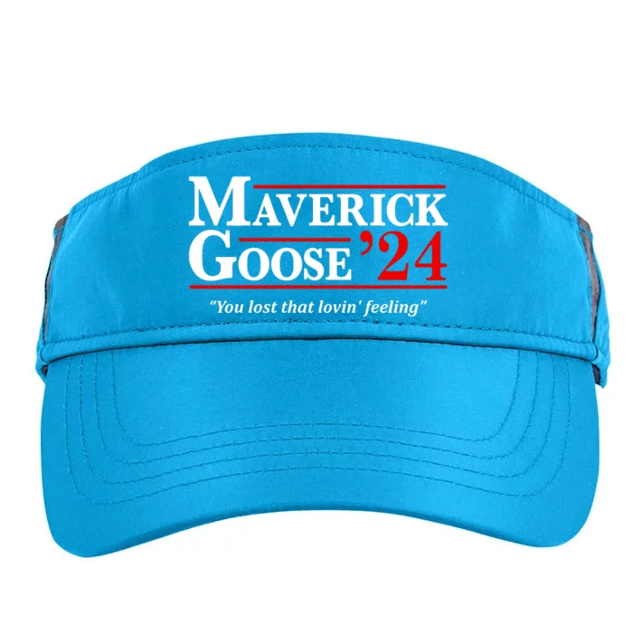 Maverick Goose 24 2024 Election Maverick For President USA Pilot 2024 Adult Drive Performance Visor