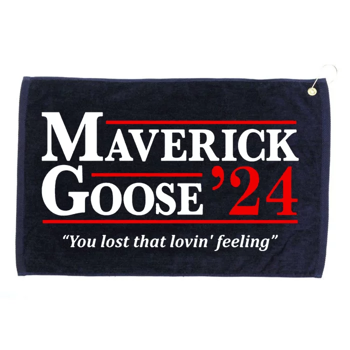 Maverick Goose 24 2024 Election Maverick For President USA Pilot 2024 Grommeted Golf Towel