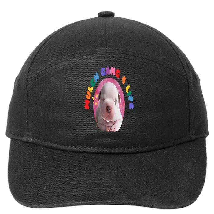 Mulch Gang 4 Life Funny 7-Panel Snapback Hat