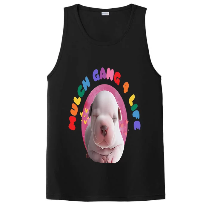 Mulch Gang 4 Life Funny Performance Tank