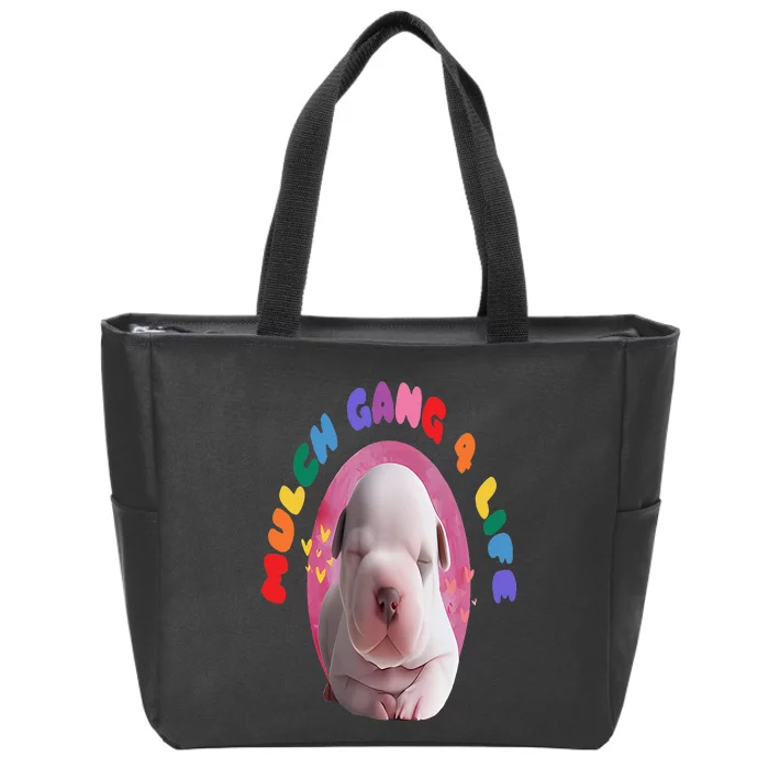 Mulch Gang 4 Life Funny Zip Tote Bag