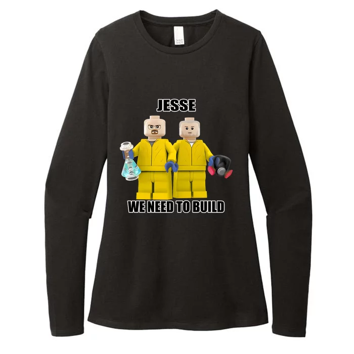 Mr Goofy Ahh Jesse We Need To Build Womens CVC Long Sleeve Shirt