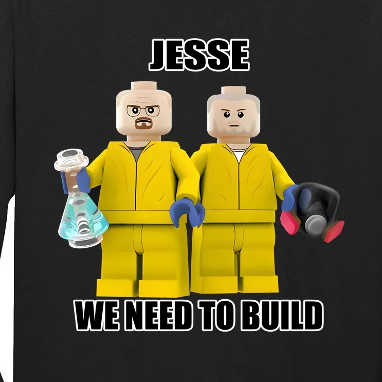 Mr Goofy Ahh Jesse We Need To Build Tall Long Sleeve T-Shirt