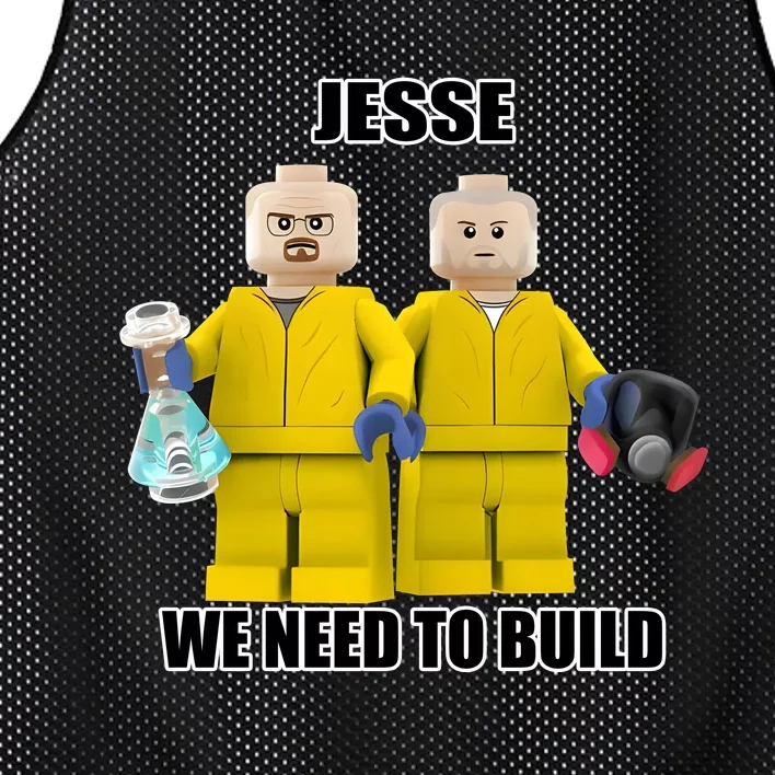 Mr Goofy Ahh Jesse We Need To Build Mesh Reversible Basketball Jersey Tank