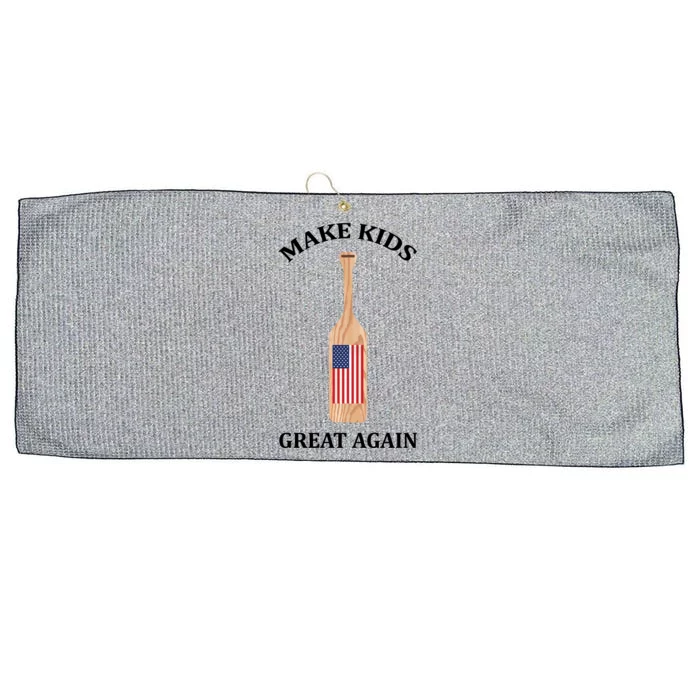 Make Great Again America American Flag Paddle Funny Meaningful Gift Large Microfiber Waffle Golf Towel