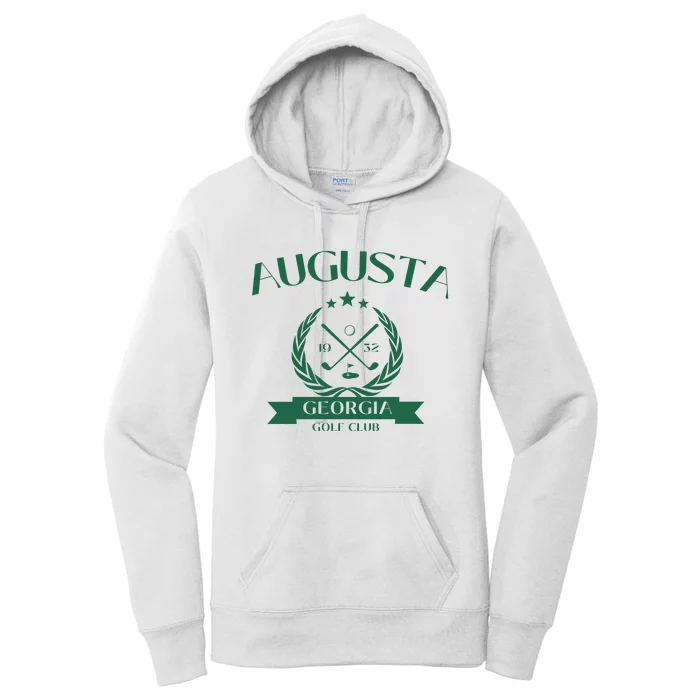 Masters Golf Augusta Georgia Women's Pullover Hoodie