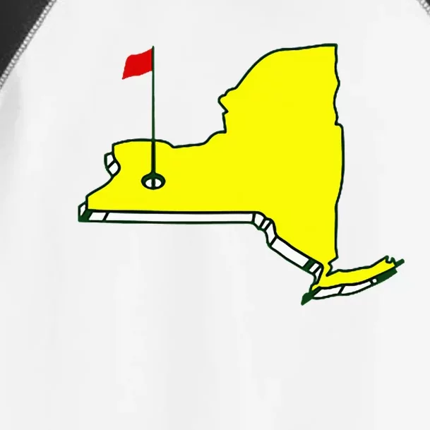 Master Golf Augusta Funny State New York Pocket Toddler Fine Jersey T-Shirt