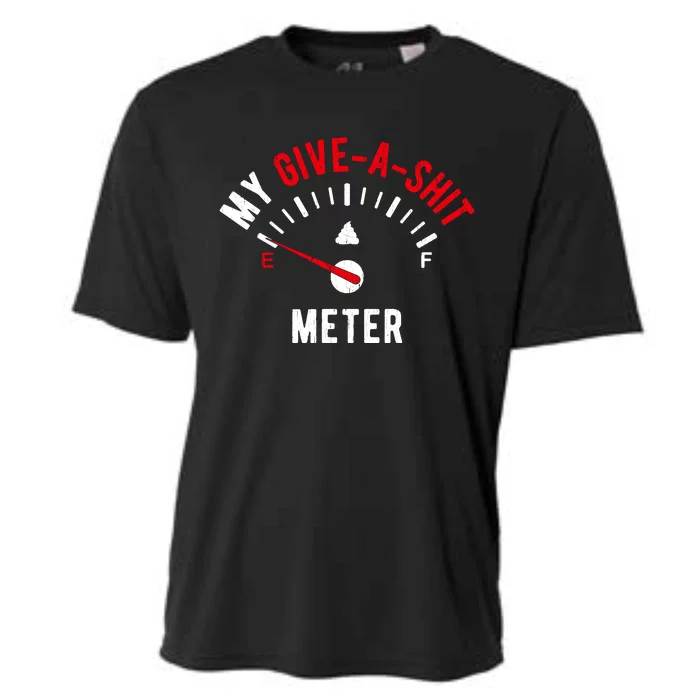 My Give A Shit Meter Cooling Performance Crew T-Shirt