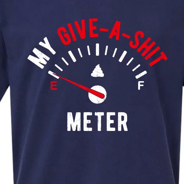 My Give A Shit Meter Sueded Cloud Jersey T-Shirt